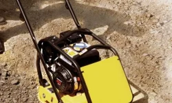 compactadora de tierra.